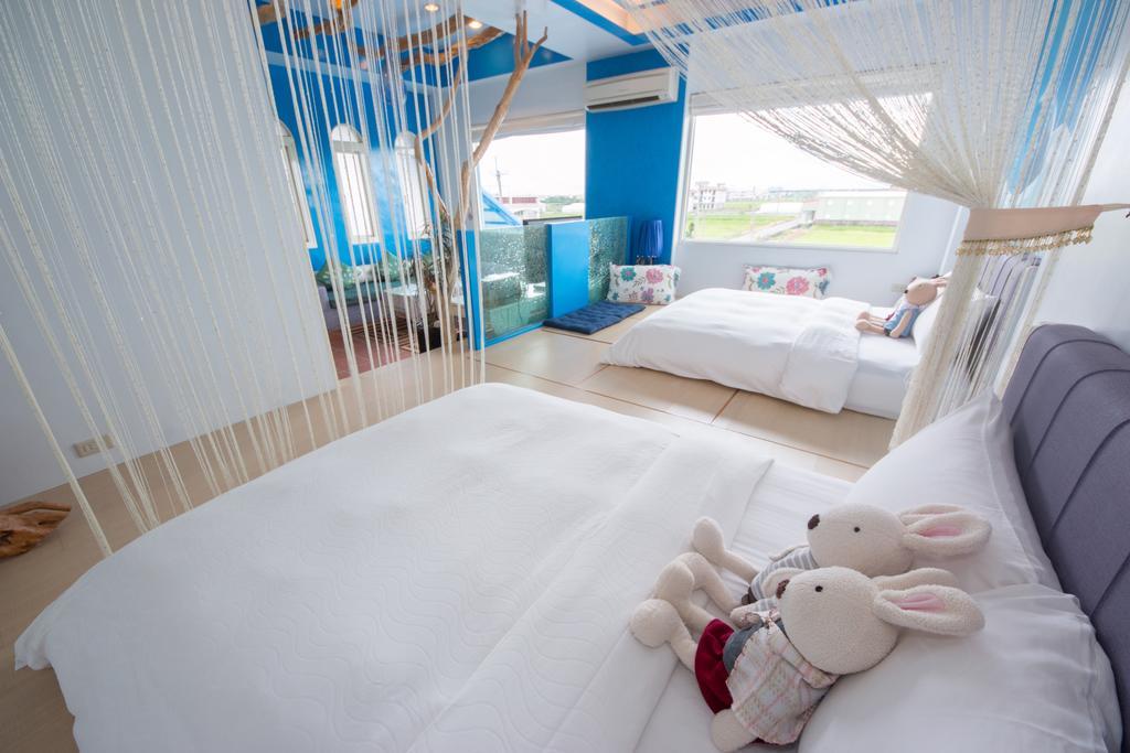 Ferienwohnung Blissful Star Zhuangwei Exterior foto
